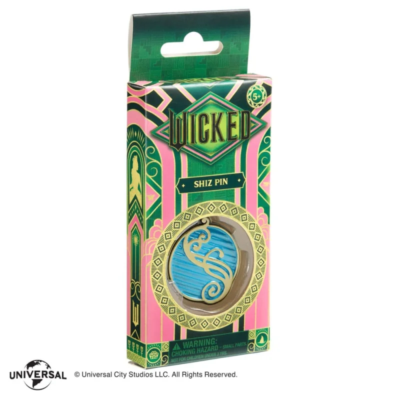 Noble Collection Wicked pin Shiz University Blue 7 cm