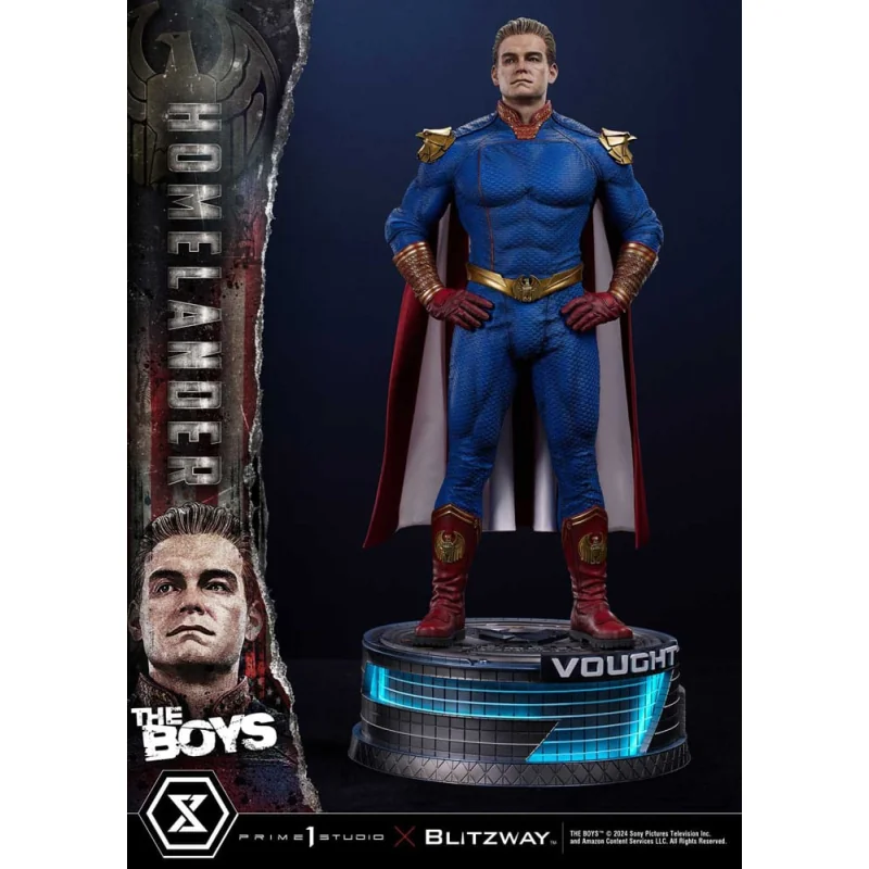 The Boys Premium Masterline Series 1/4 Homelander Deluxe Version 57 cm