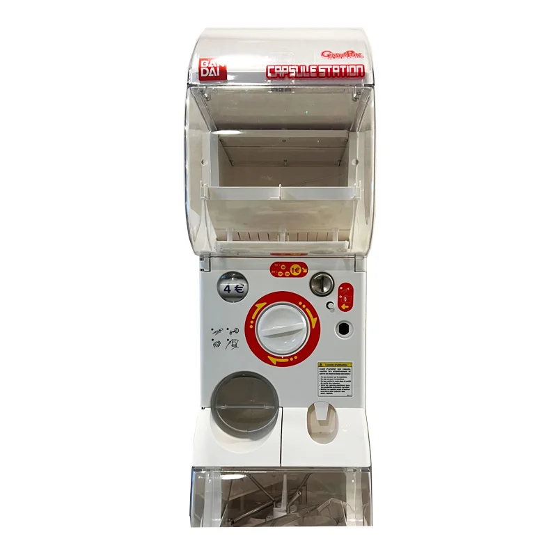 Réplicas: 1:1 Gashapon Machine Capsule Station Double Container + Display Showcase