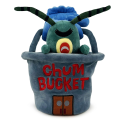 Figurita SpongeBob Plankton Chum Bucket Plush 22cm