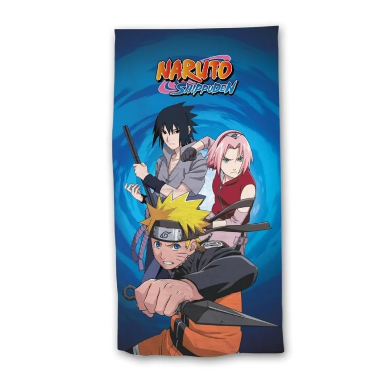  NARUTO SHIPPUDEN - Naruto, Sakura, Sasuke -Beach Towel 70x140cm