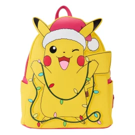  Pokemon by Loungefly Mini Holiday Pikachu backpack