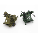 Maqueta militar U.S. M55 Quad Mount Machine Guns