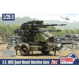 Maqueta U.S. M55 Quad Mount Machine Guns