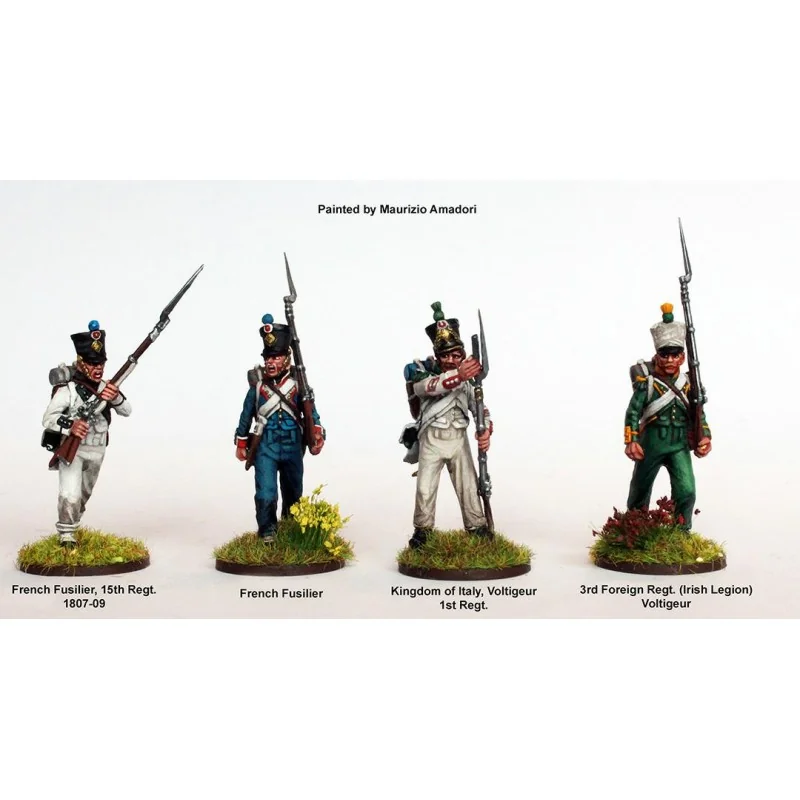 Figuras históricas Perry Miniatures - Compañías de élite Infantería francesa 1807-14