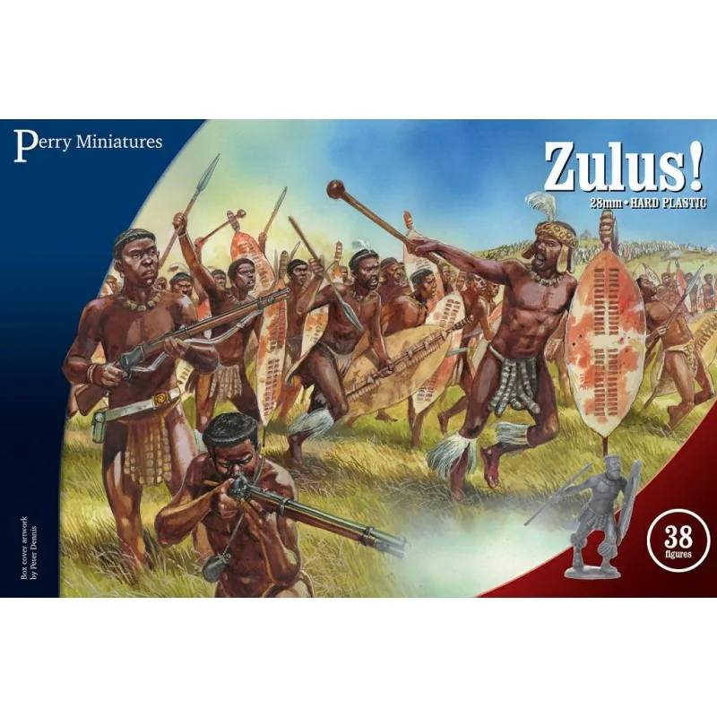 Figuras Miniaturas Perry - ¡Zulus!