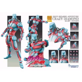 Figurita JoJo's Bizarre Adventure Part4 Super Action Figure Chozokado Big (Crazy Diamond) 22 cm