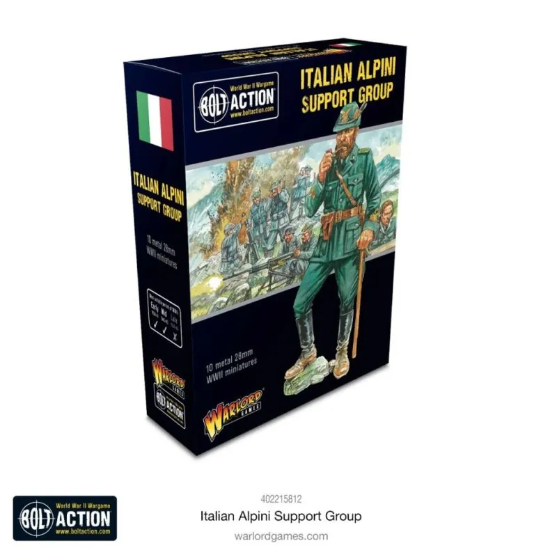 Juego de figura Italian Alpini Support Group