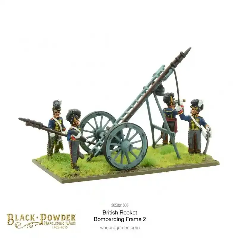 Juego de figura Napoleonic British Rocket Bombarding Frame 2