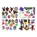  Five Nights at Freddy's tech stickers