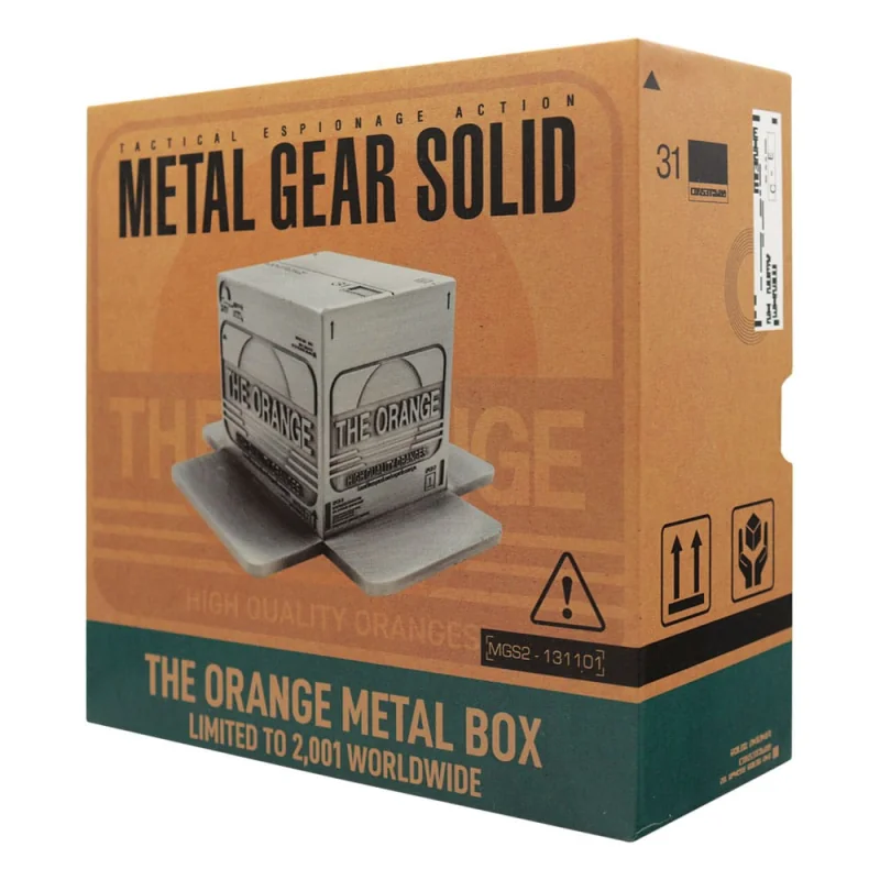 Réplicas: otras escalas Metal Gear Solid 2 Replica Cardboard Box