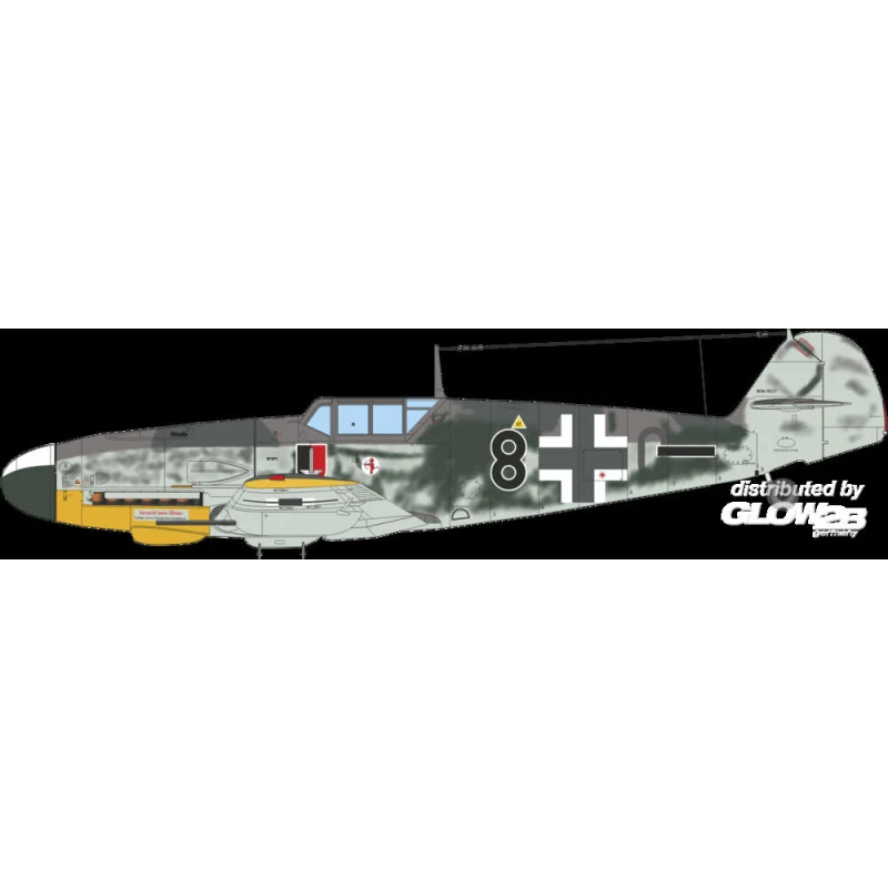 Maqueta de avión Bf 109G-4 EDUARD-WEEKEND