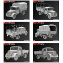 Kit de detalle para vehículos L701 GERMAN 3T CARGO TRUCKPlastic Model Kit 1:35 Scale