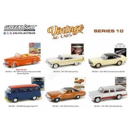 Miniatura 6 PIECE BOX SET: VINTAGE AD CARS - SERIES 10