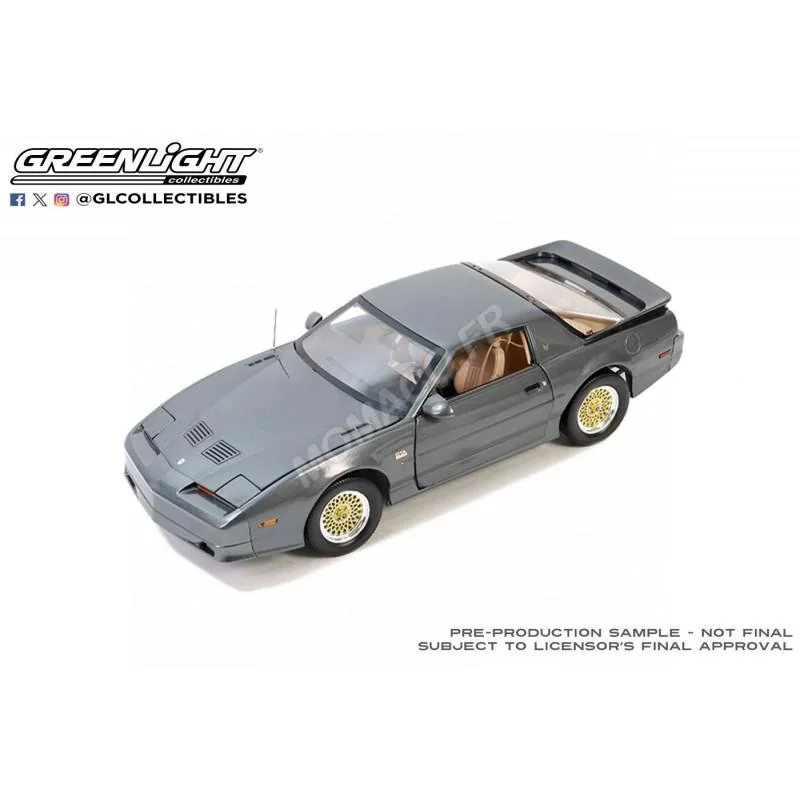 Miniatura PONTIAC FIREBIRD TRANS AM GTA 1988 GRAY CAMEL INTERIOR