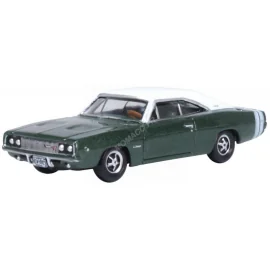 Miniatura DODGE CHARGER RACING 1968 GREEN/WHITE