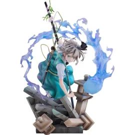 Figurita Touhou Project - 1/7 Youmu Konpaku: Half-Human Half-Phantom Gardener Ver.