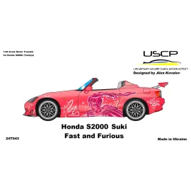 Maqueta HONDA S2000 PINK FAST AND FURIOUS SUKI