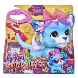 Figurita Hasbro - FurReal Rockalots Musical Interactive Walking Puppy