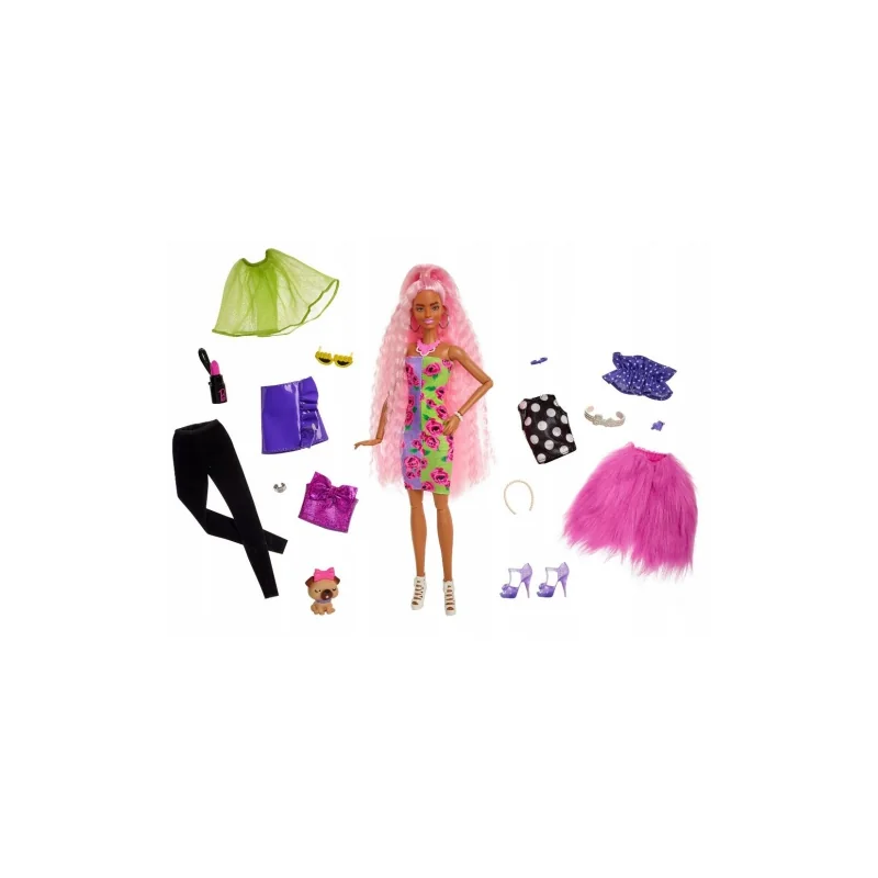  Mattel - Barbie Doll Extra Set Doll Clothing