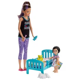  Mattel - Barbie Skipper Babysitters Inc Bedtime / from Assort