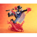 Figuras One Piece - Sabo Extra Battle: Fire Fist Rook Check Figuarts Zero 19 cm