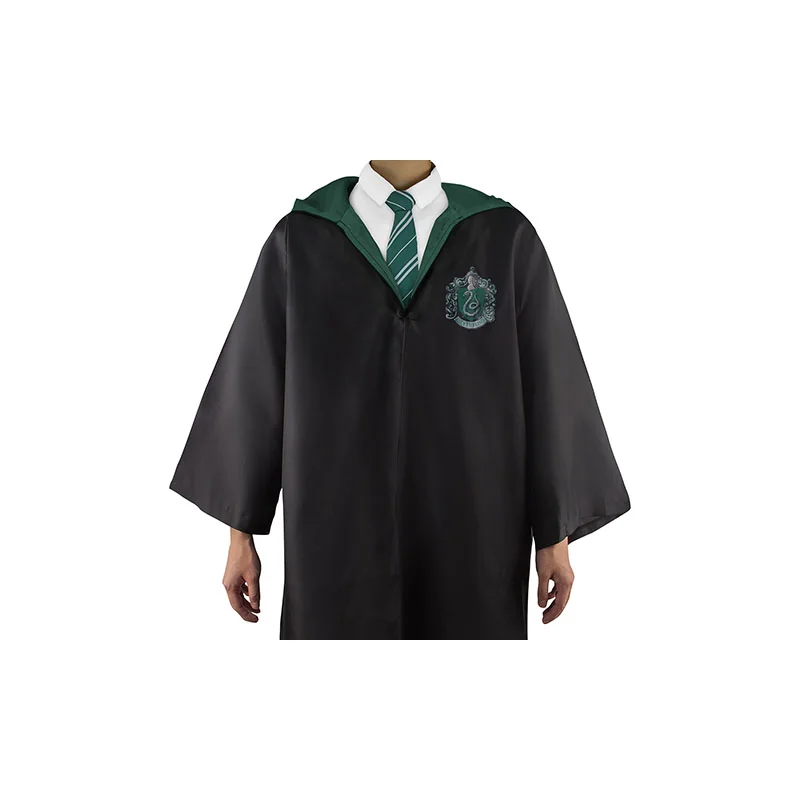 Ropa Slytherin Costume Pack: Wizard Robe + Tie + 5 Tattoos - Harry Potter