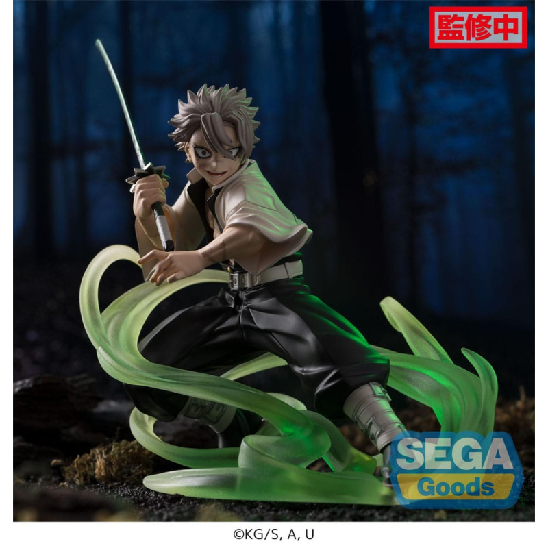 Figuras Demon Slayer Xross Link Anime Sanemi Shinazugawa Hashira Training Arc 12cm