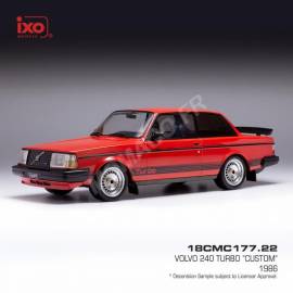 Miniatura VOLVO 240 TURBO CUSTOM 1987 RED