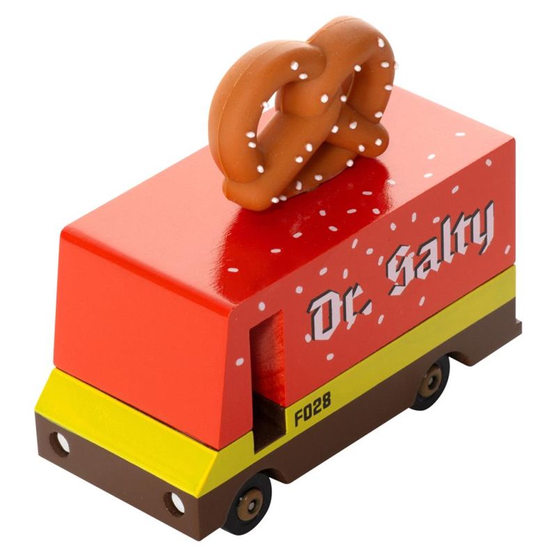 Véhiculos Candycar Vans - Pretzel Van - Dr. Salty