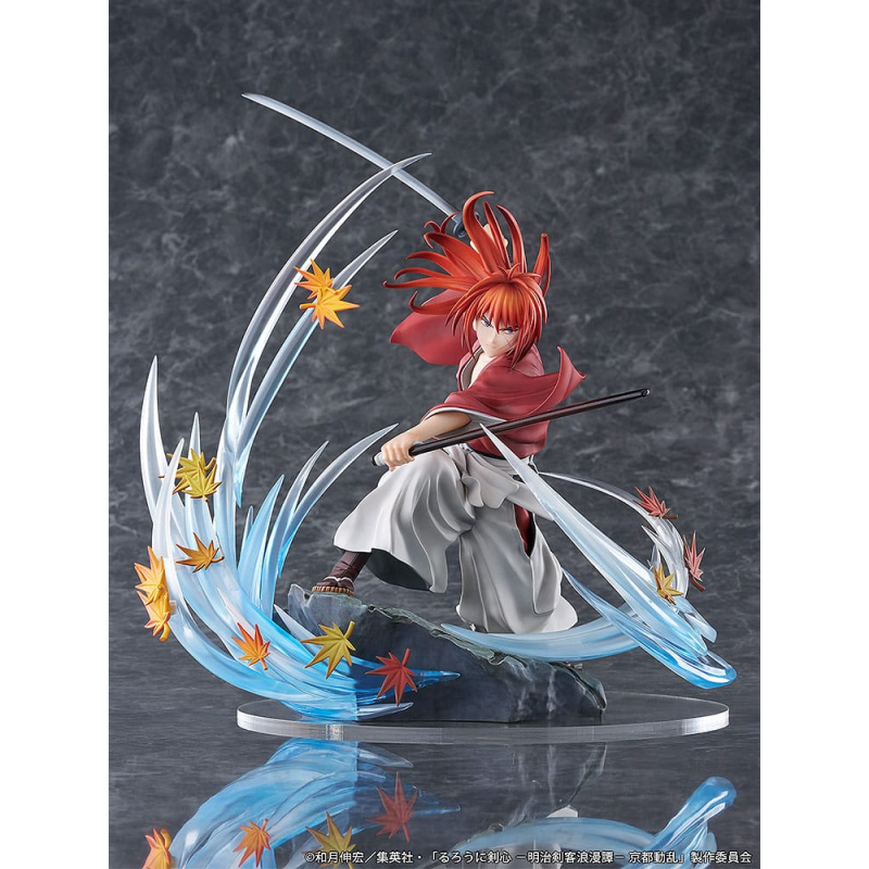 Figuras Rurouni Kenshin: Meiji Kenkaku Romantan Kyoto Douran - 1/7 Kenshin Himura Souryusen Ver. 27cm