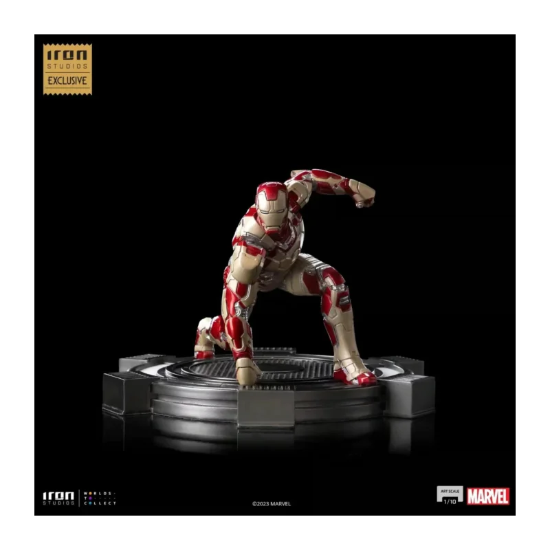 Figurita MARVEL - Iron Man Mark XLII - Statue Del. Art Scale 1/10 14cm 2023 CCXP