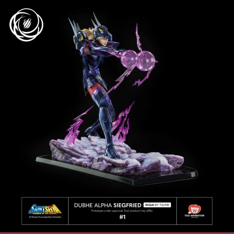 Figurita SAINT SEIYA - Dubhe Alpha Siegfried - Resin Statue By Tsume 35cm