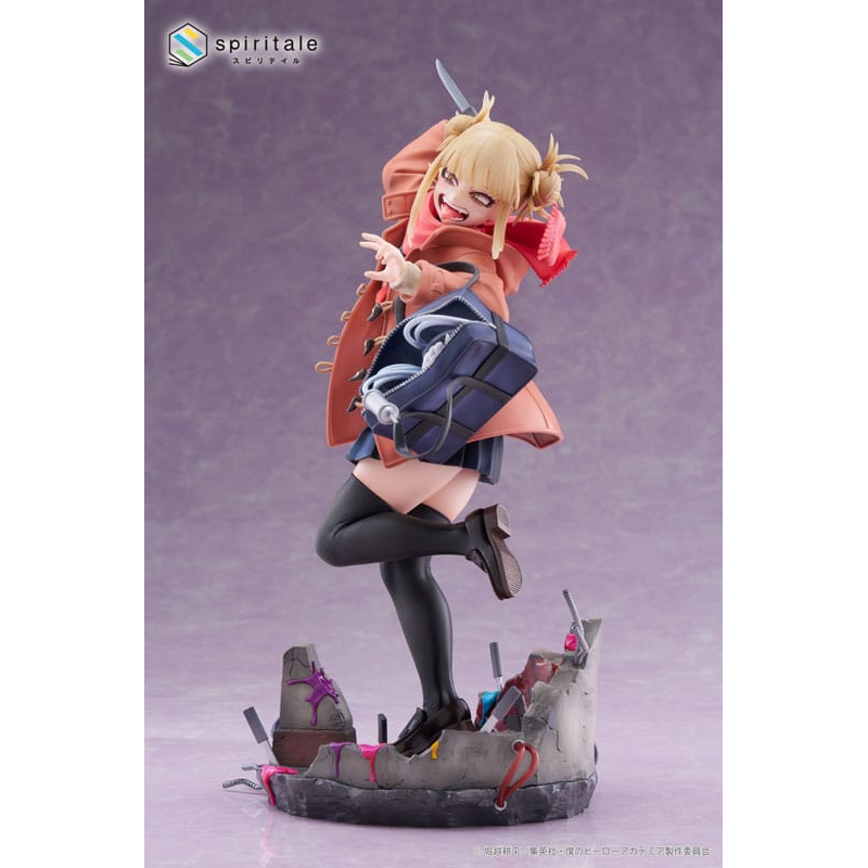 Taito Prize My Hero Academia PVC Statuette 1/7 Himiko Toga Duffel Coat Ver. 27cm