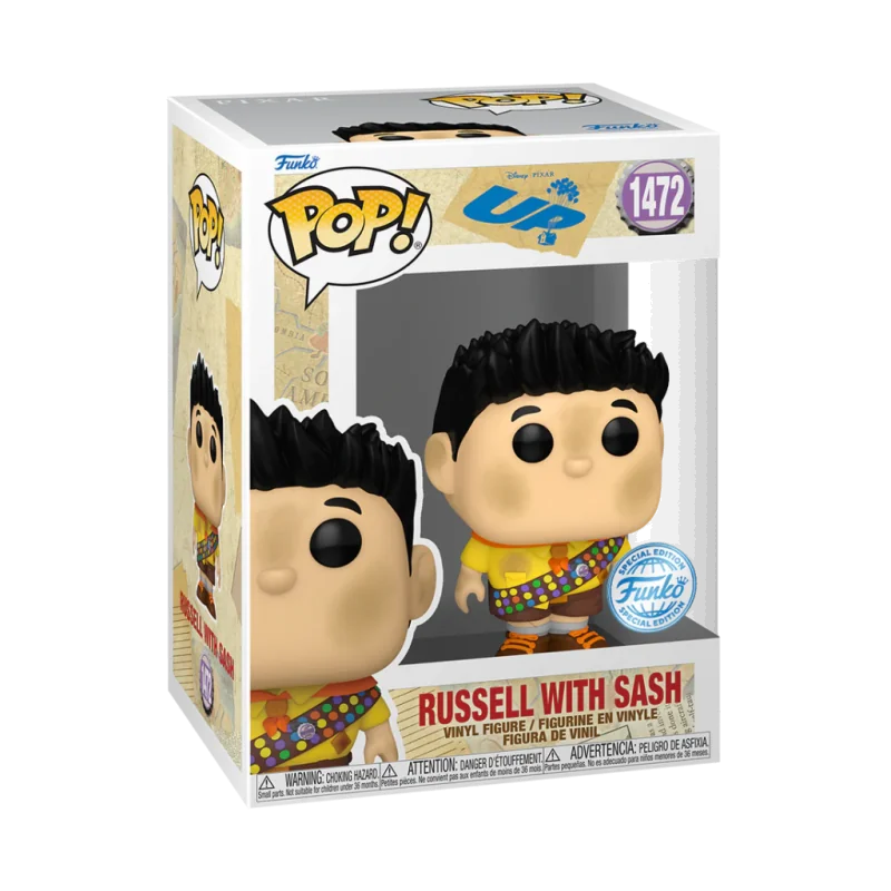 Figuras Pop UP - POP Disney N°1472 - Russel with Sash