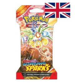  Pokémon TCG Scarlet & Violet 08 Surging Sparks boosters Sleeved *ENGLISH*