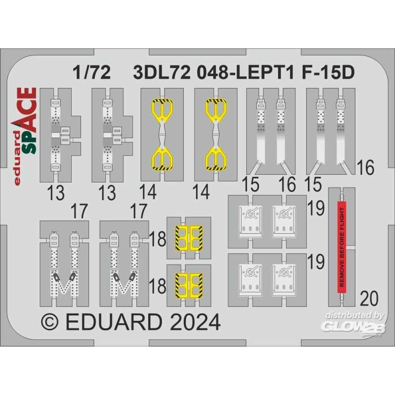 Calcomanías para aviones milit F-15D SPACE