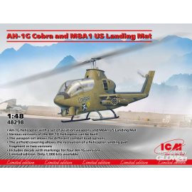 Maqueta AH-1G Cobra and M8A1 US Landing Mat LIMITED EDITION!