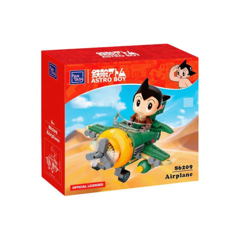 Juegos de edificación Astro Boy Airplane Building Set 13 cm