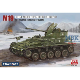 Maqueta M19 Twin 40mm Gun Motor Carriage