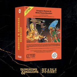  Dungeons & Dragons dice pack Classic Module White Plume Mountain (7)