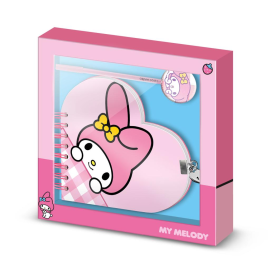  HELLO KITTY - Melody - Gift Box - Secret Journal + Ballpoint Pen