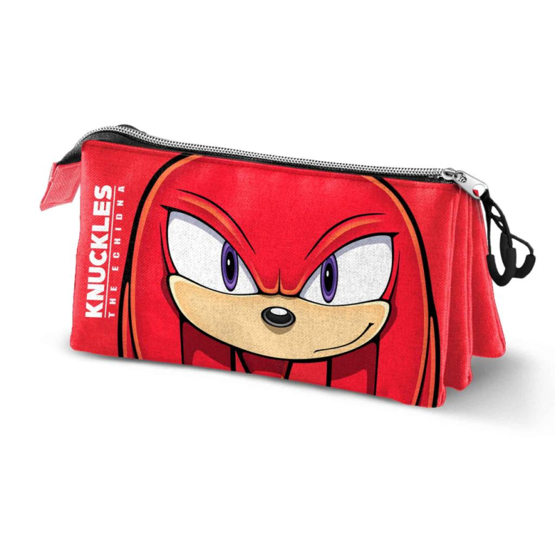  SONIC - Knuckles - Triple Pencil Case