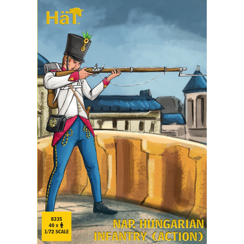 Figuras NEW SET! Napoleonic Hungarian Infantry (IN Action)