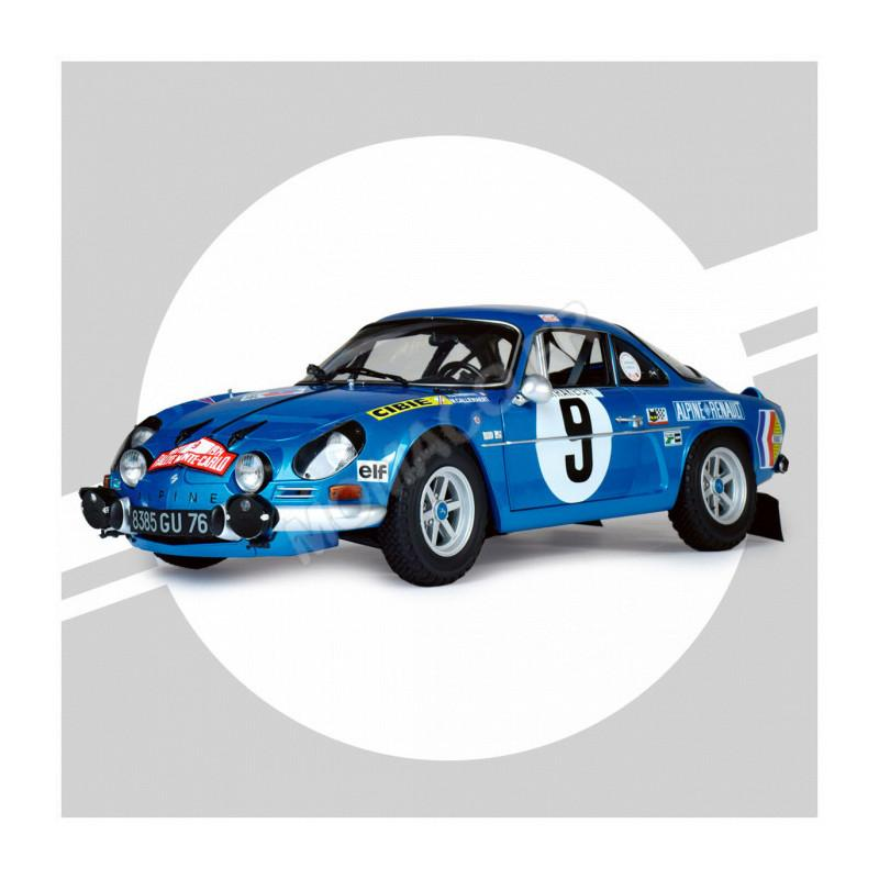 Maqueta ALPINE A 110 1600 S 22 JEAN-CLAUDE ANDRUET / MICHEL VIAL MONTE CARLO RALLY 1971 (FULL KIT)