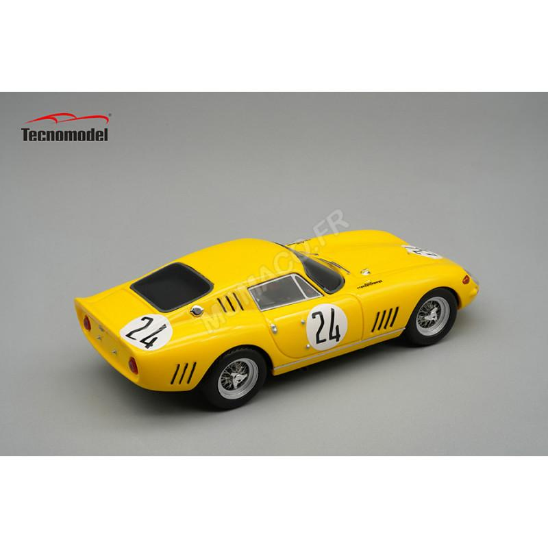 Coche en miniatura FERRARI 275 GTB-C 24 WILLY MAIRESSE/JEAN BEURLYS FRANCORCHAMPS STORY 24H DU MANS 1965 3RD