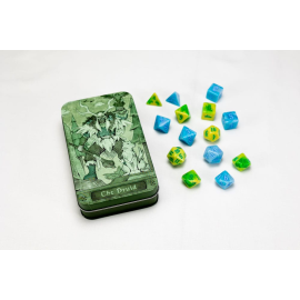  Character Class Classic RPG Druid Dice Pack (14)