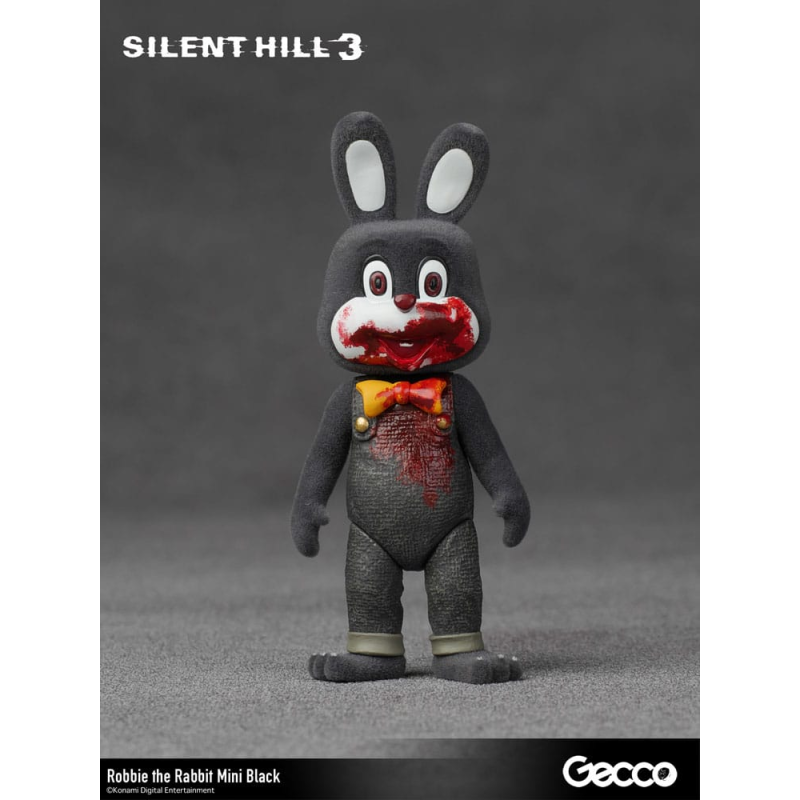 Figurita Silent Hill 3 mini figure Robbie the Rabbit Mini Black Version 10 cm