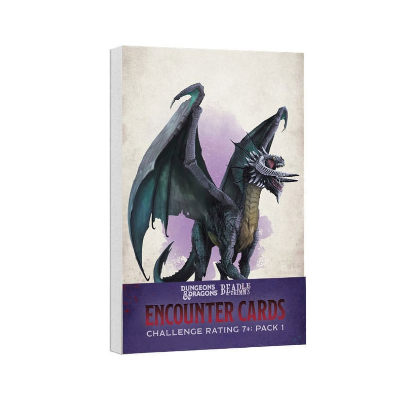  Dungeons & Dragons RPG Encounter Cards Challenge Rating 7+: Pack 1 *ENGLISH*