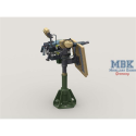 resina impresa en 3D MK47 Striker AGL w/ Transparent Gun Shield